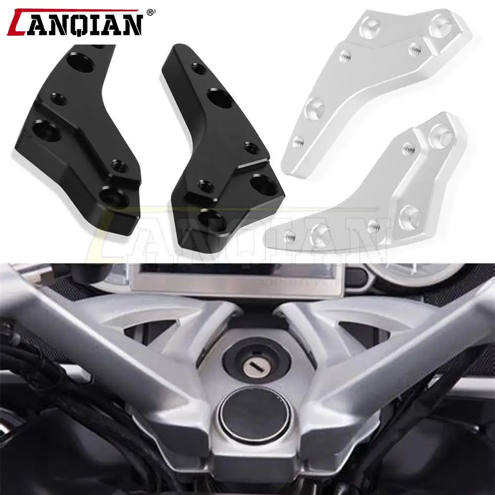 

Motorcycle Aluminum Pullback Handlebar Risers For BMW K1600GT K1600GTL K 1600 K1600 GT GTL 2012-2017 2018 2019 Height Up Adapter