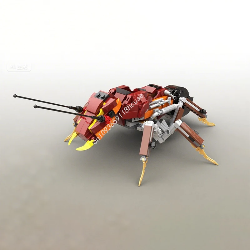 

346 шт. MOC Mech Ant Speeder Строительные блоки для фристайла Рождественский подарок Лучшие идеи на день рождения DIY для взрослых коллекционеров