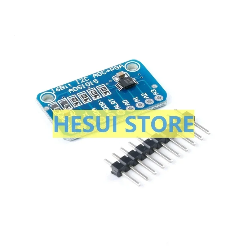 ADS1015 subminiature 12 bit precision ADC development board module