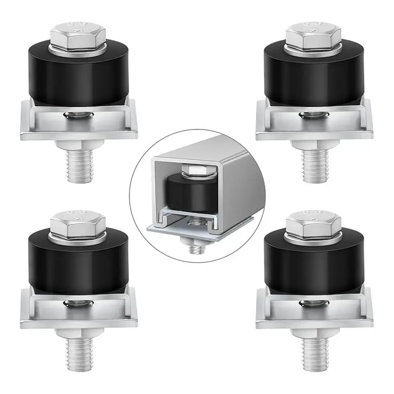 LIKE WISH Trolley Roller Wheels Limit Trolley Assembly Positioning For Strut Channel 1-5/8
