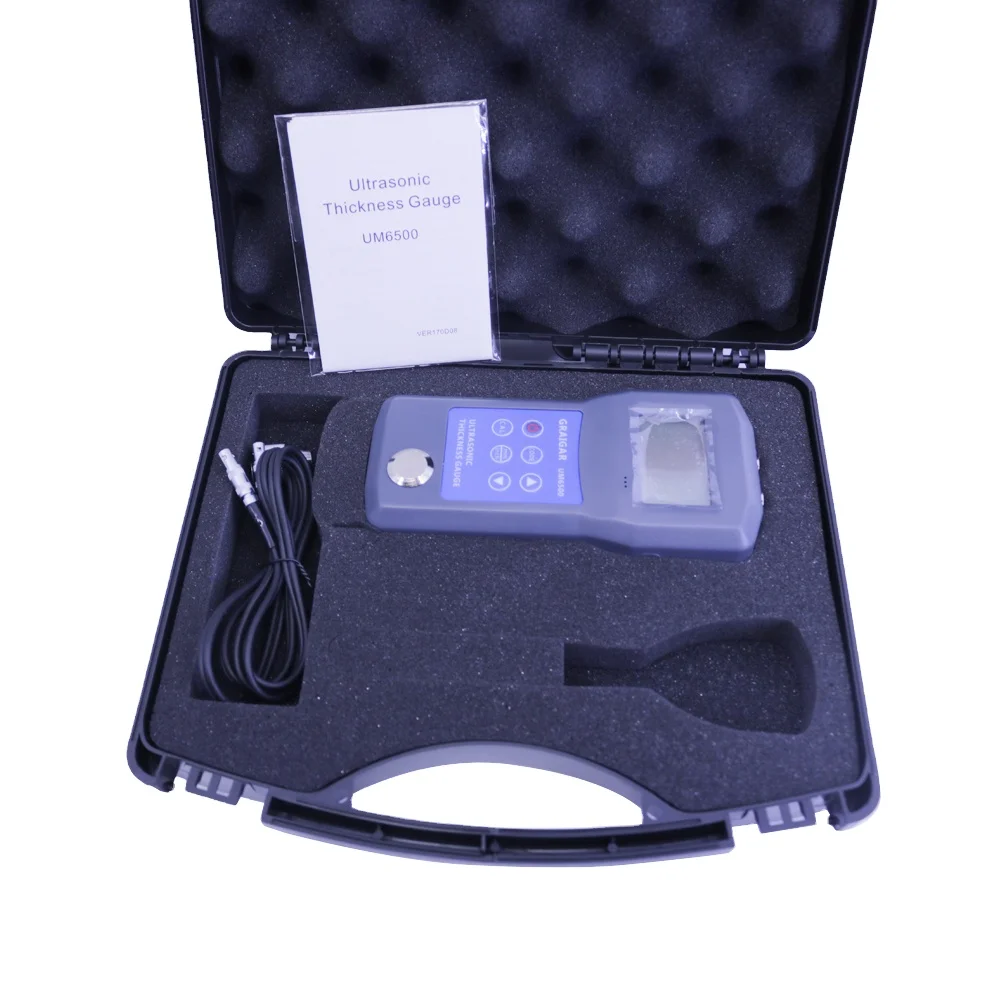 2026 new UM6500 Portable Digital Ultrasonic Thickness Gauge Thickness Meter 1.0-245mm 0.05-8inch
