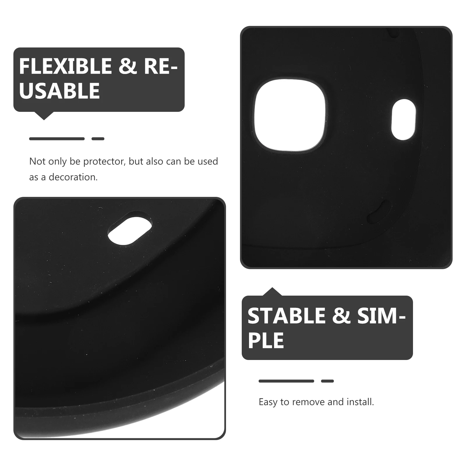 

Thermostat Protective Cover Silicone For Decorative Protector Wall Plate Covers