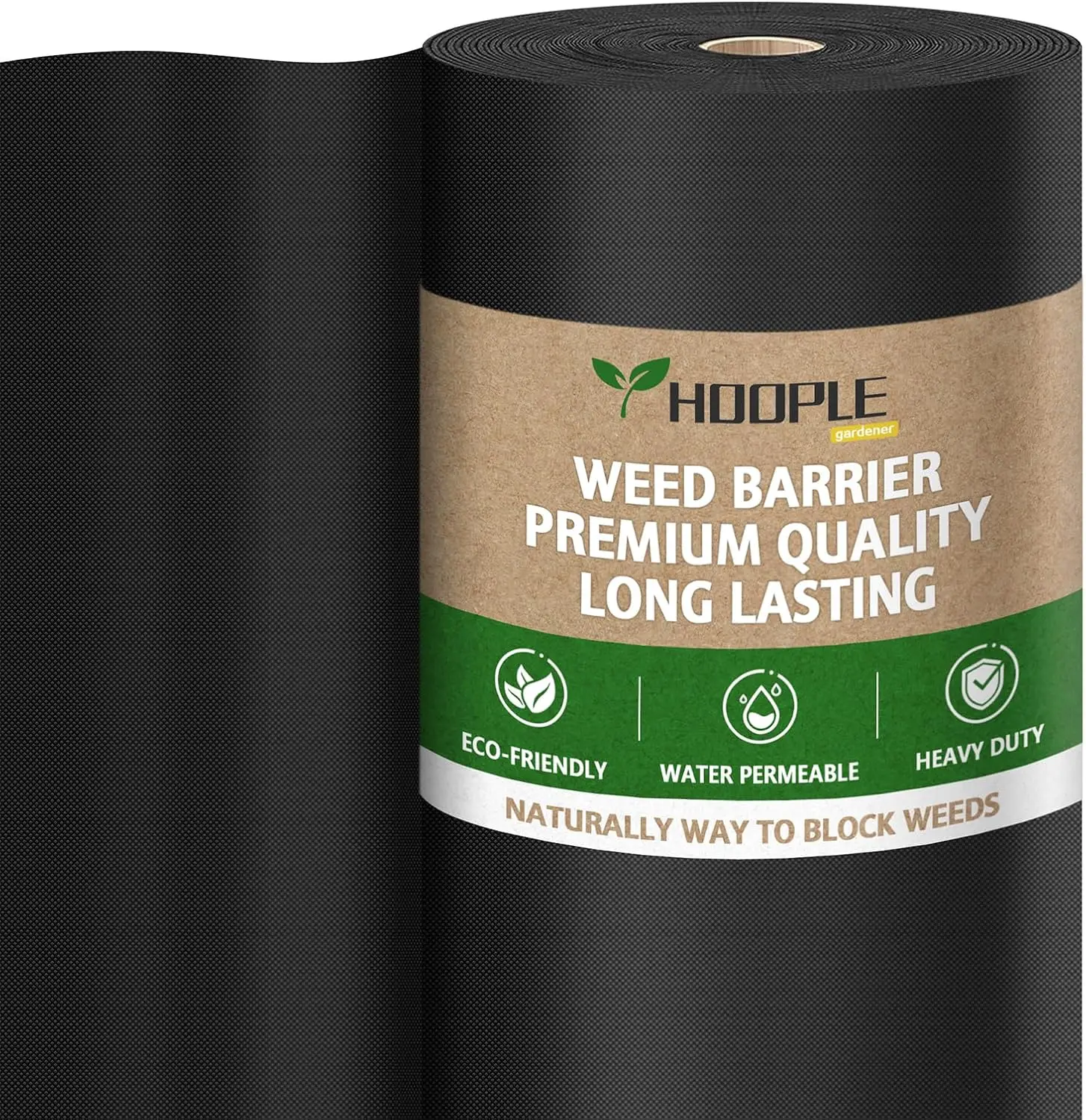 

4ftx180ft Weed Barrier Heavy Duty | Landscape | Commercial Woven Geotextile for Gardens, Driveways & Flower Beds |