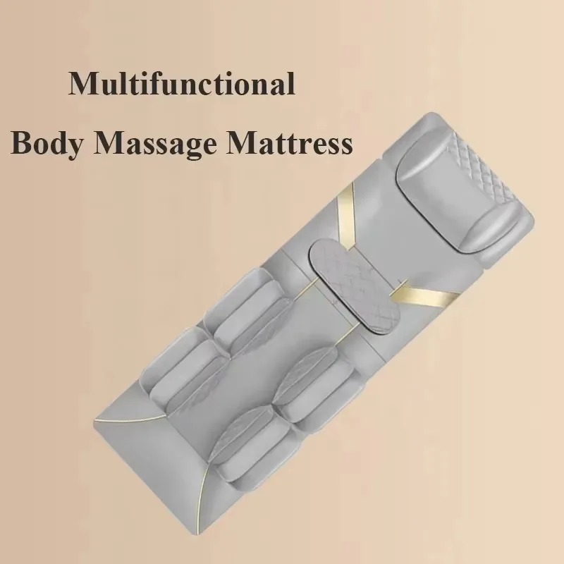 High Quality Adjustable 4D Stretching Full Body Thai Yoga massage Mat Air Compression Electric Massage Mattress with Heat 4