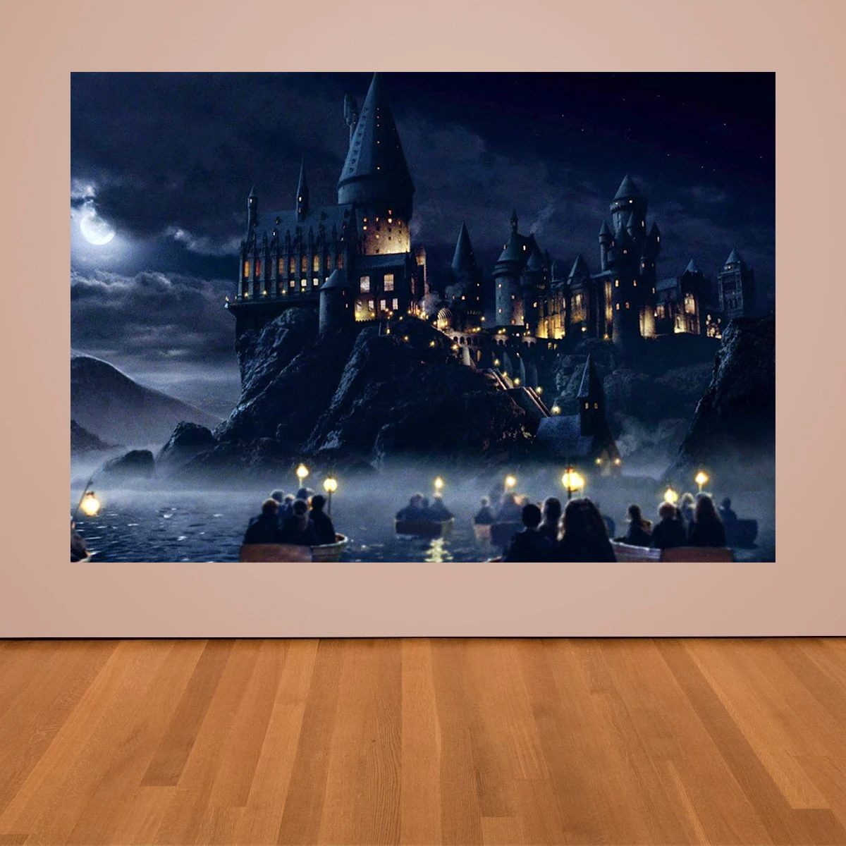 First Night Go To Witch Wizard School Photography Backdrop  Magic Harry  Photo Studio Background Banner Poster Decoration Party