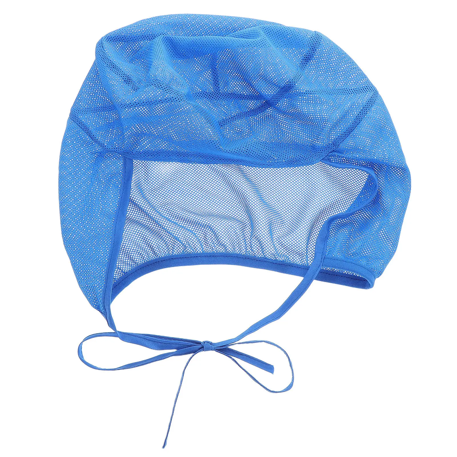 

Adjustable Breathable Workshop Hat Unisex Hair Net Food Service Cap Washable Working Cap Work Hat