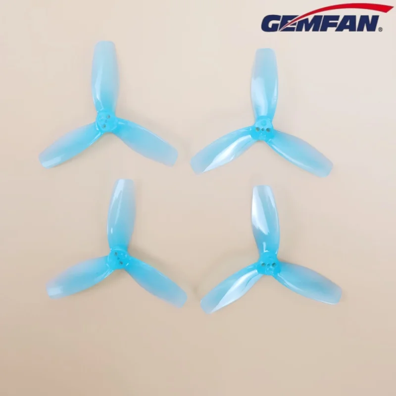 4PCS GEMFAN 3024 3-Blade Propeller 3 Inch for F9A-B RC Drone FPV Cinewhoop Toothpick Soccer Drones Durable & Balanced