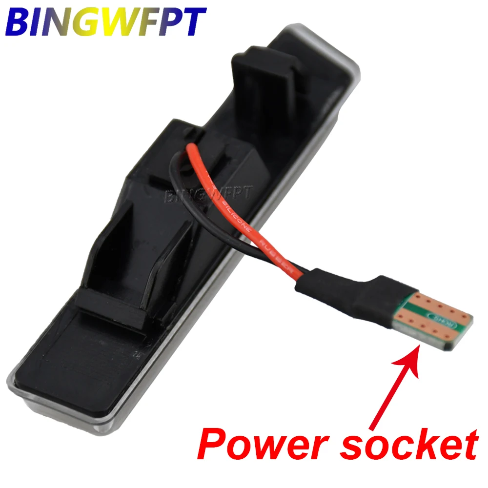 2X Dynamic LED Side Marker Light For BMW E36 1996-1998 X5 E53 1999-2006 Flowing Indicator Turn Signal Lights 12V