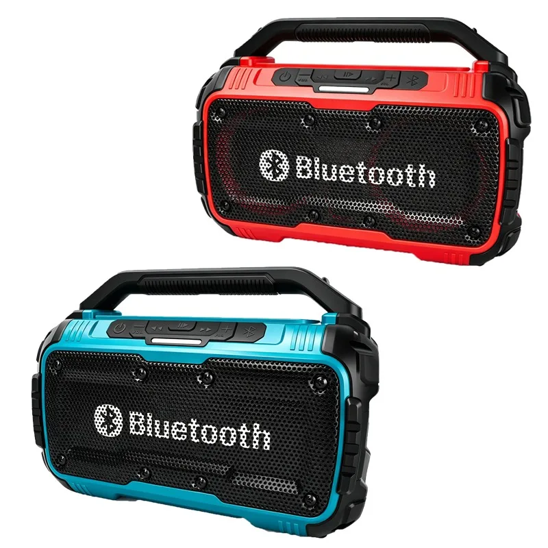 Portable Bluetooth Speaker Wireless Speaker for Makita/Milwaukee 18V Lithium Batteries Robust and Durable for Home and Outdoor