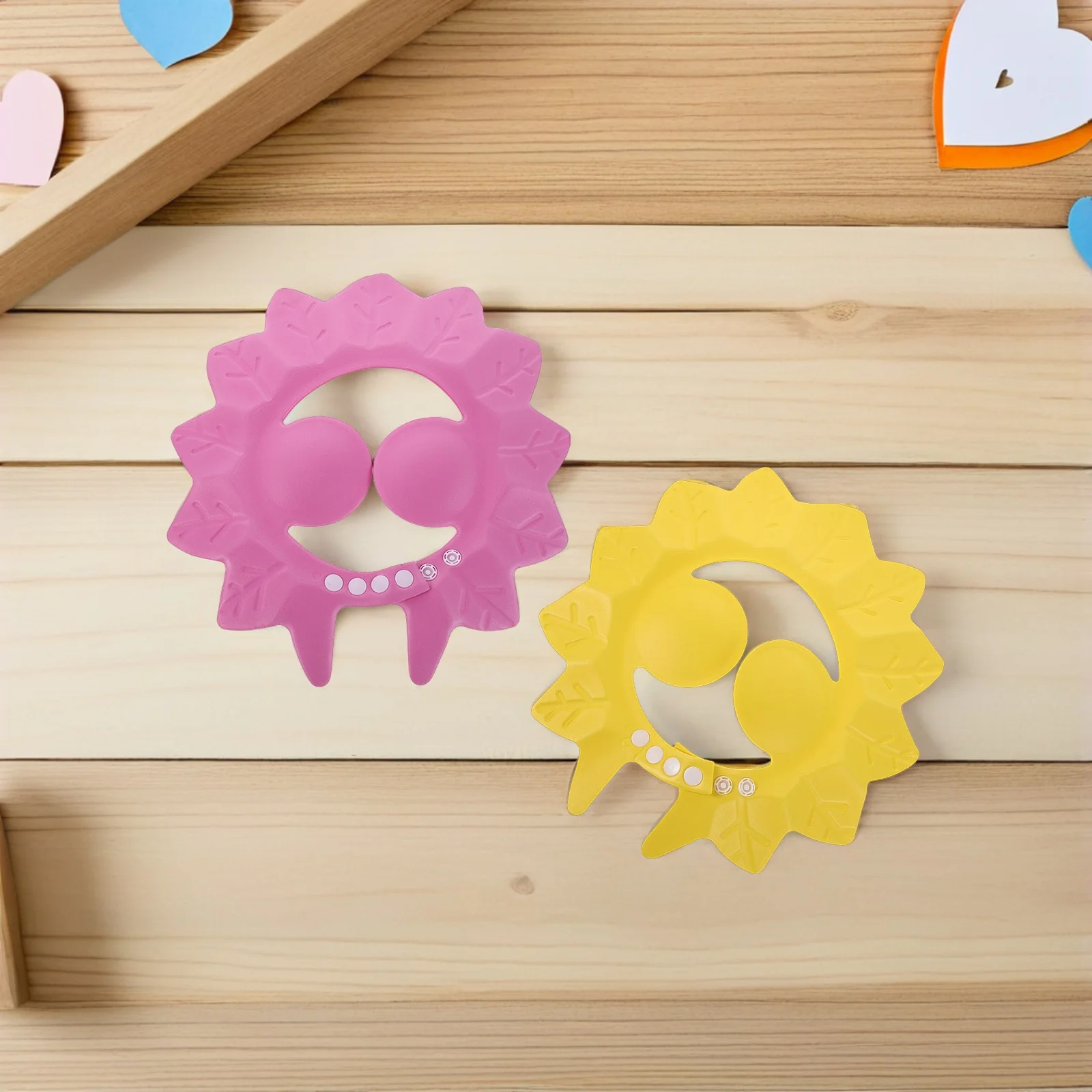 قبعة استحمام للأطفال قابلة لإعادة الاستخدام، قبعة غسيل مقاومة للماء للأطفال، سهلة التنظيف ومتينة، ملحق استحمام للأولاد والبنات