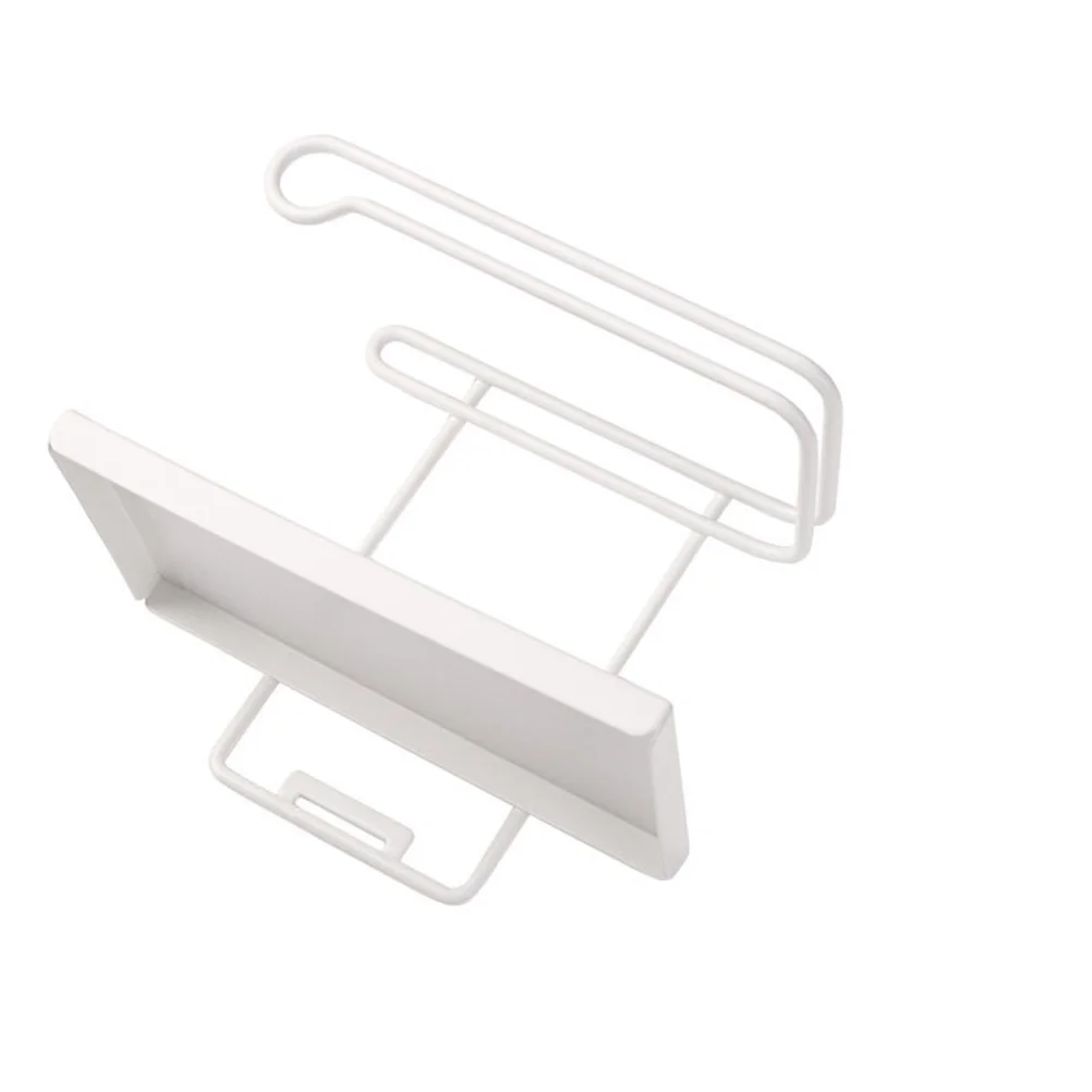 طبقة مزدوجة الفولاذ المقاوم للصدأ حامل ورق المرحاض ماتي النهاية الحائط الأنسجة حامل الهاتف تخزين الرف الحمام لفة الورق #4