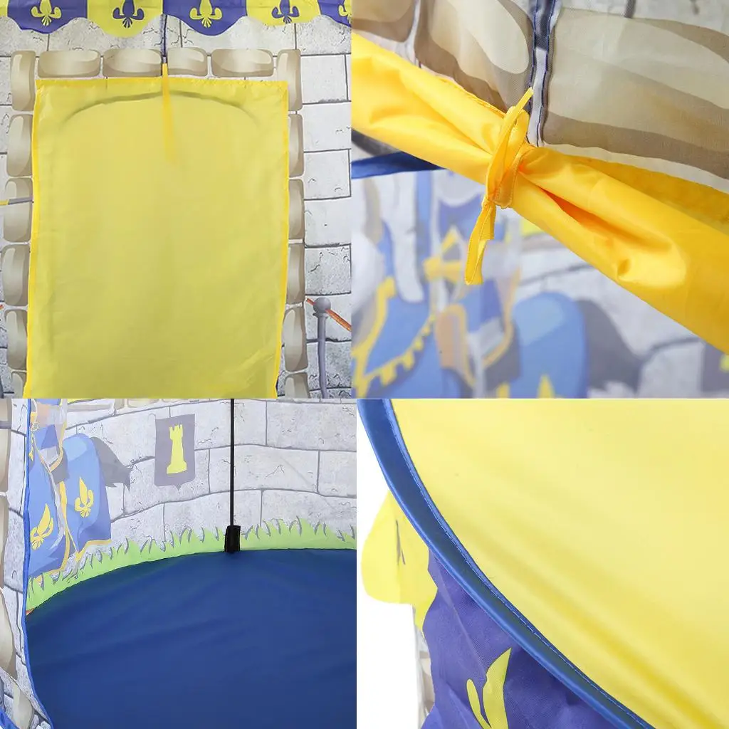 Kids Tent Toy Pop Up Castle Pl - Outdoor Tent Playhouse recension och pris