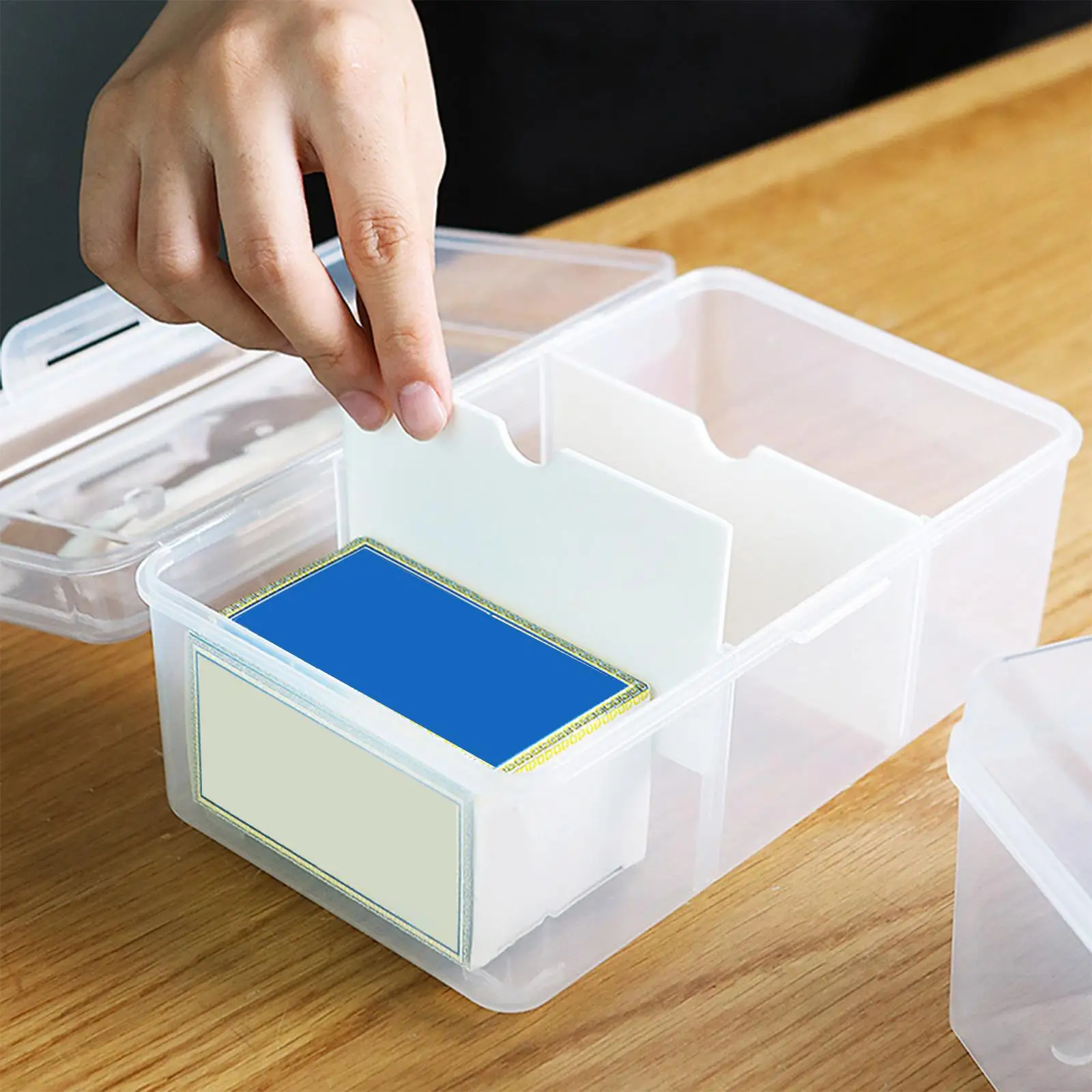 Medication Box Dustproof Medication Storage Organizer for Cam Desktop Travel Separated Small ze