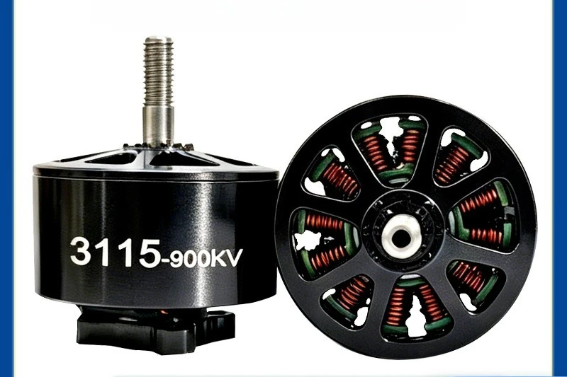 2PCS 3115 900KV 6S Brushless Motor High Thrust Quiet Power Motor for 10 Inch FPV Race Multirotor UAV