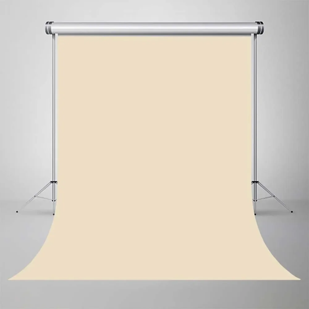 Beige Photography Backdrop Solid Color Photo Portrait Background For Photographers Studio Background Decoration Props Banner