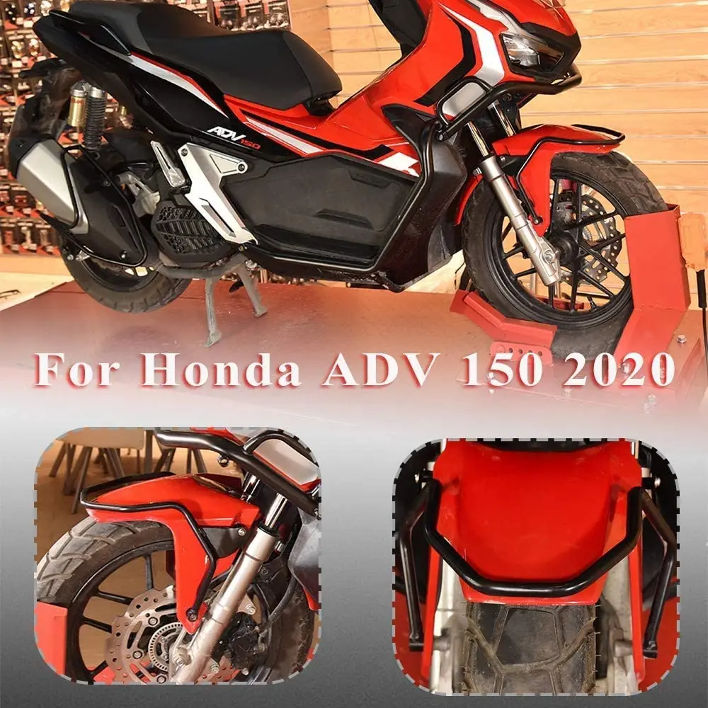 

2020 2021 ADV150 Front wheel Bumper For Honda ADV 150 Mudguard Fender Guard Frame Protector Crash Bar Motorcycle Accessories New