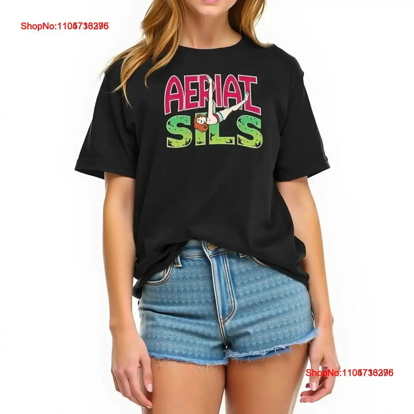 Vibrant Aerial Silks T Shirt for Dance Lovers Stylish Fun vintage Washed Stretched graphic Soft fashion Comfortable vintage