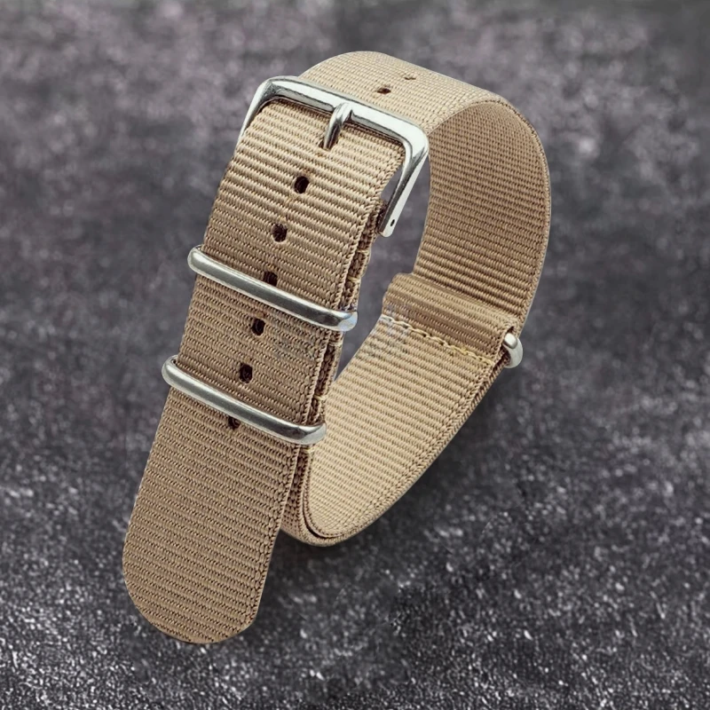 Universele Canvas Horlogeband 18mm 20mm 22mm Nylon Polsband NAVO Horlogeband Voor SEIKO Tissot Swatch OMEGA IWC CASIO Armband