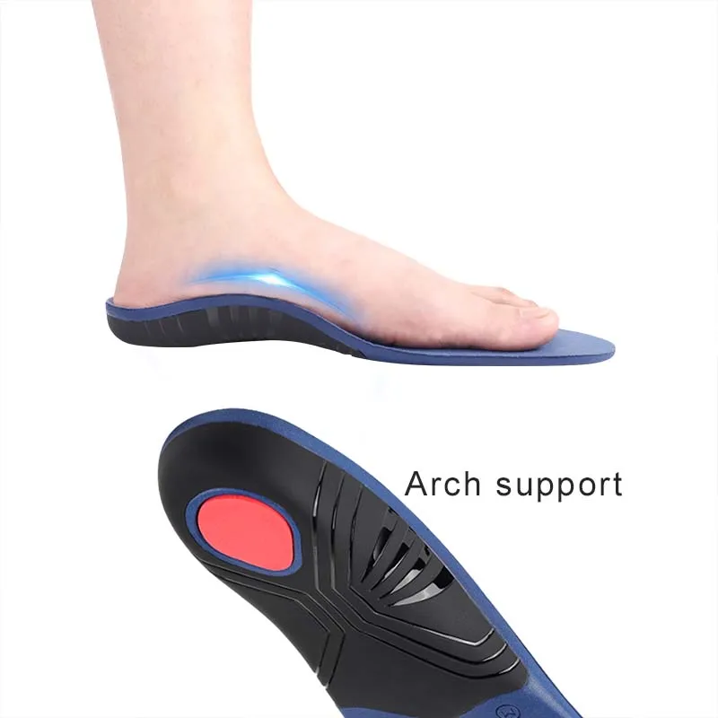 Medical-Grade Orthopedic Insoles - Podiatrist-Approved Flat Feet Correction & Marathon Running Support