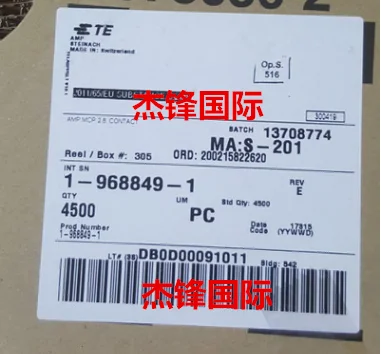 

100pcs/lot 1-968849-1 17-20AWG 100% New