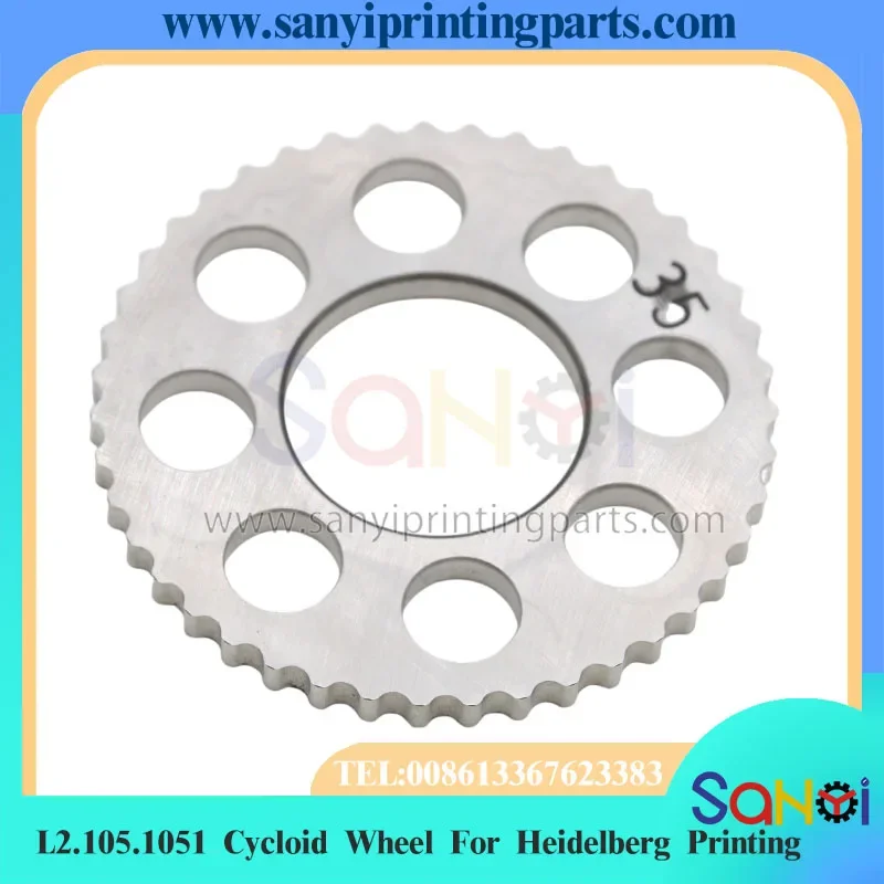 

1 шт. Heidelberg чернильный фонтан роликовый мотор-шестерня L2.105.1051 для печатной машины CD74 XL75
