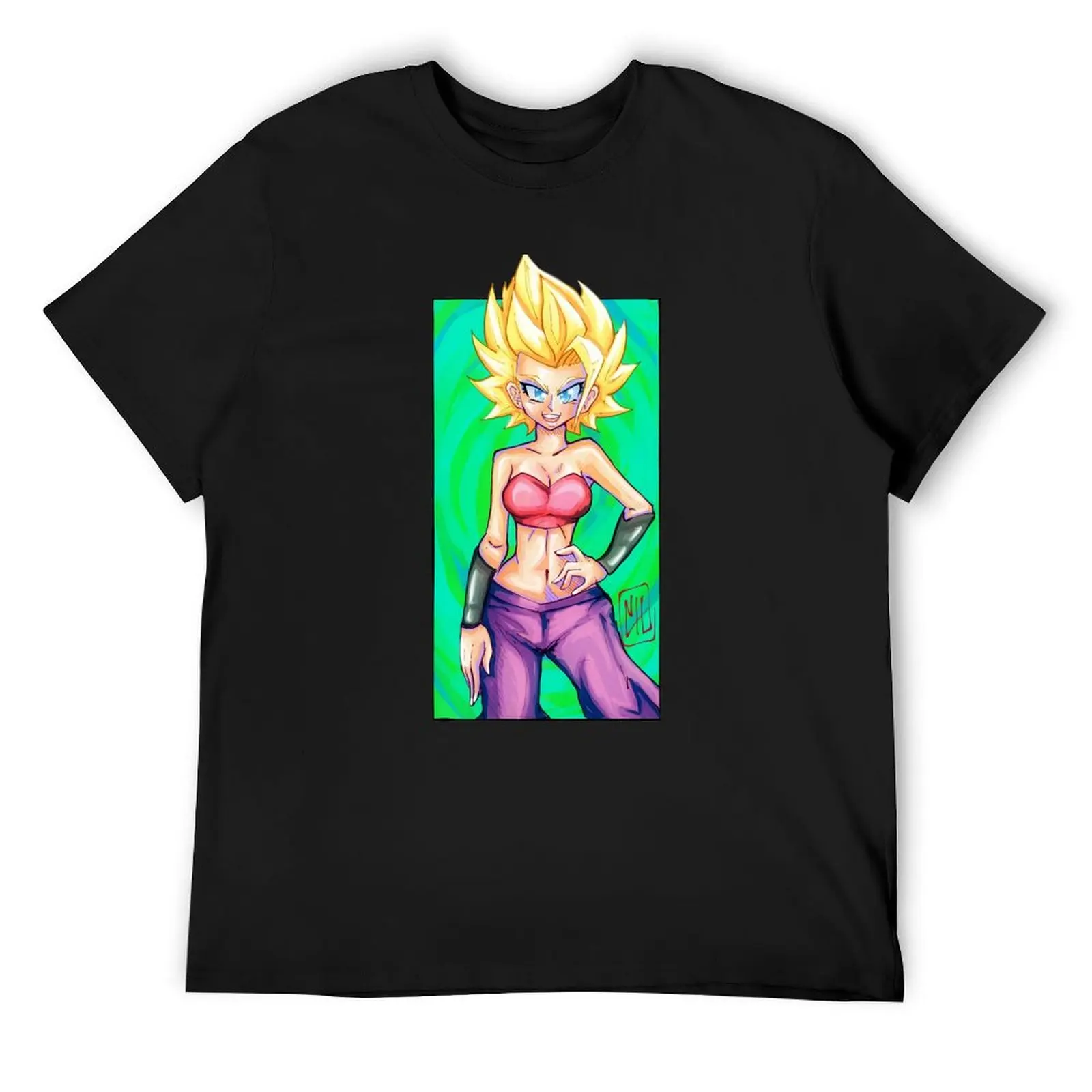 

Caulifla SSJ2 T-Shirt street wear football t shirt kawaii clothes tops compression shirt men