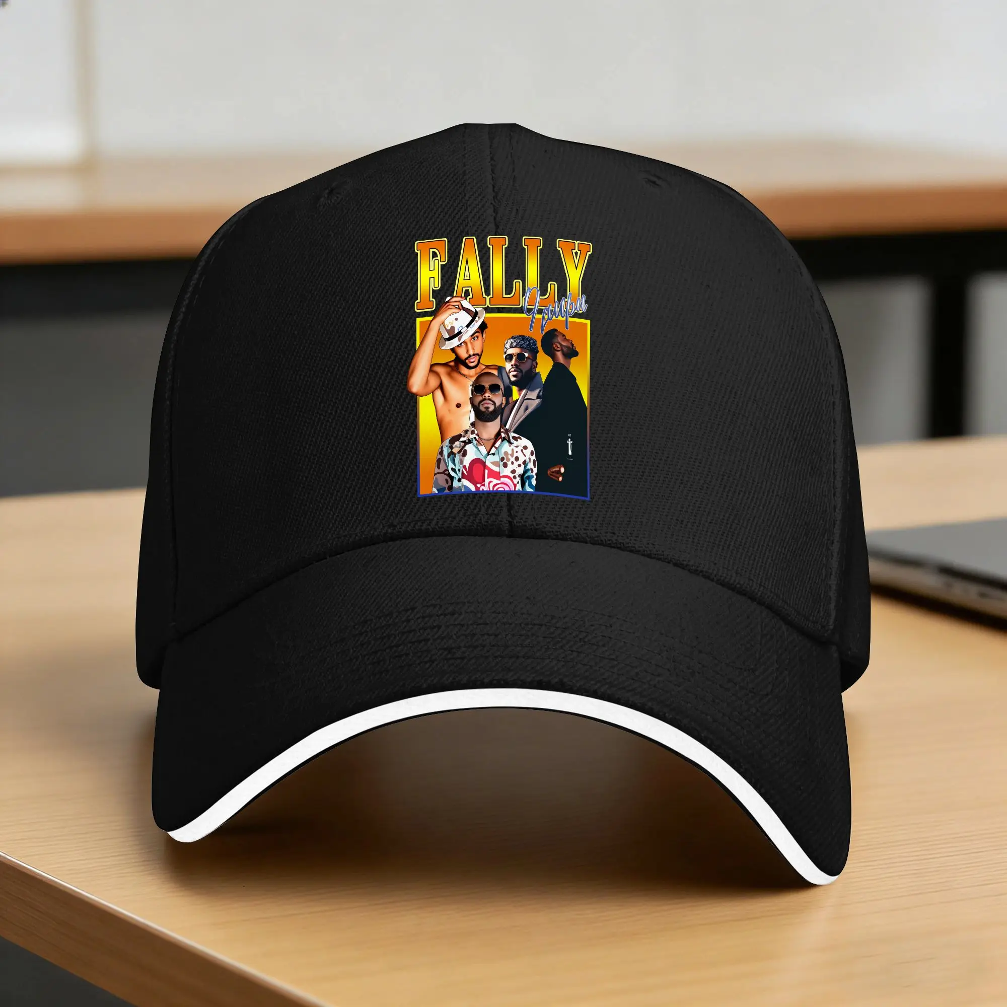 Fally Ipupa Congolese Musician Sun Baseball Cap  Summer y2k Retro Trucker Hat For Men Women Hiking Fishing Baseball Caps