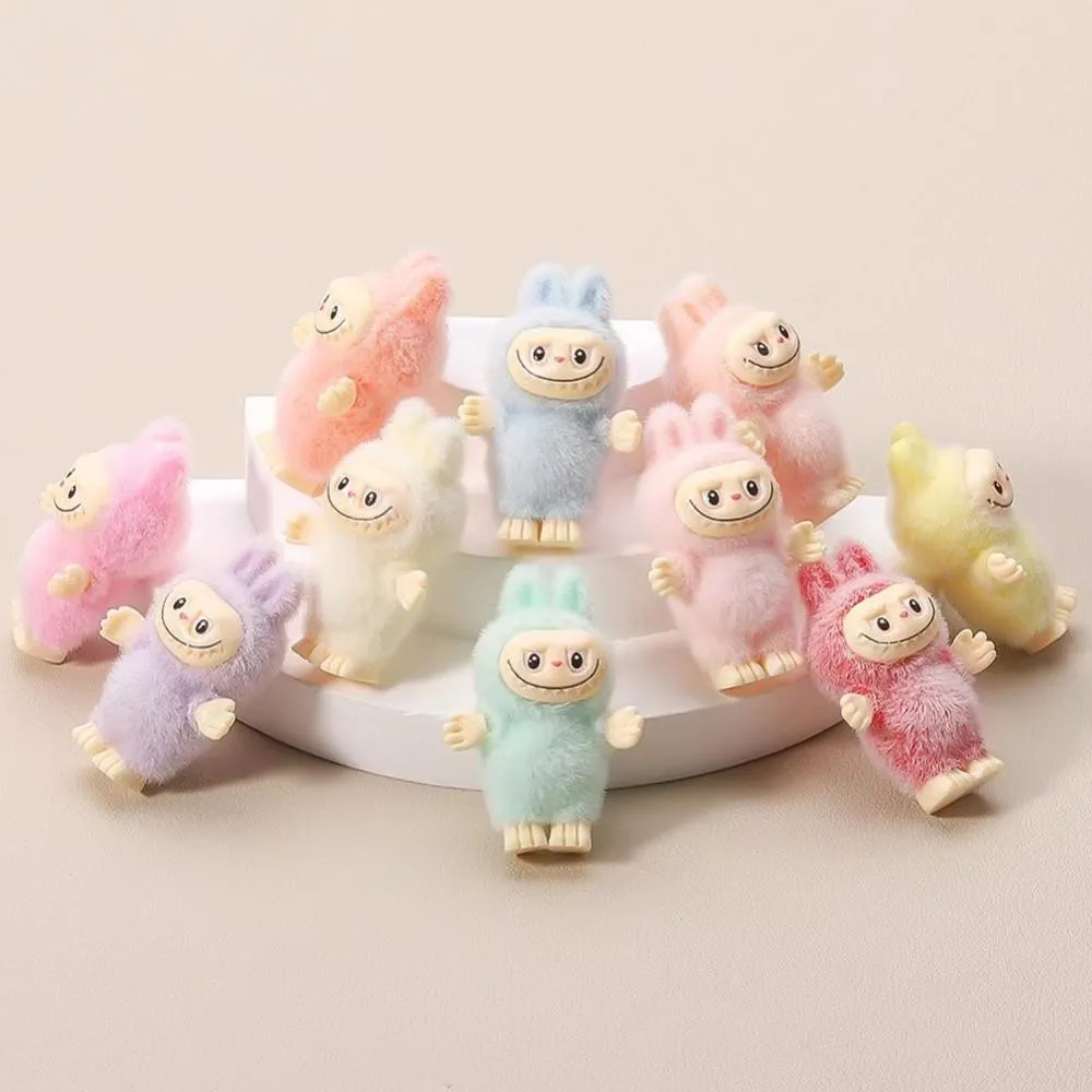 3cm Mini Labubu Doll Cute Toy Desktop Decoration Model Ornaments Christmas Gifts Randomly Send