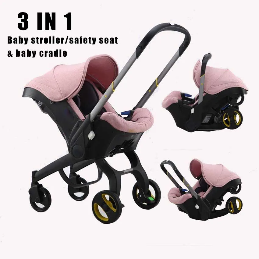 Baby Stroller Lightweight 3 In 1 Multi-functional Baby Car Carriage Pushchair Babies Stuff Stroller For Newborns Baby Things