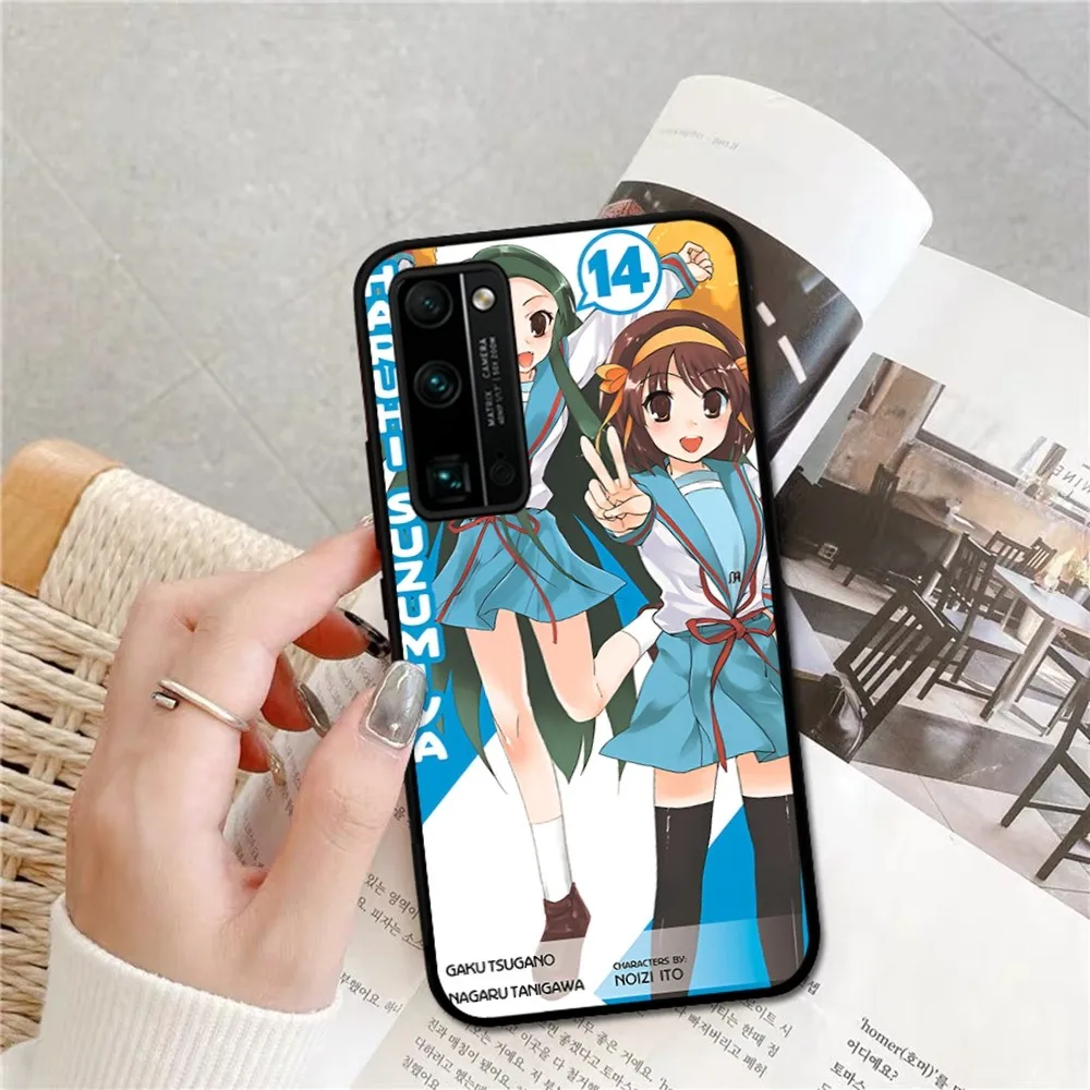 Haruhi Suzumiya Phone Case For Huawei Honor 10 lite 9 20 7A 9X 30 50 60 70 pro plus Soft Silicone Cover