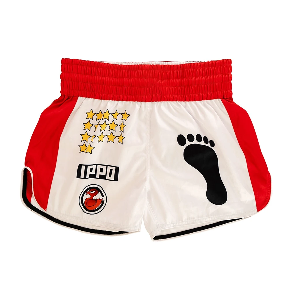 Summer New IPPO Muay Thai Shorts Men Oversized Breathable Quick-Dry MMA Anime Enthusiast Sport Shorts Octagonal Cage Shorts﻿