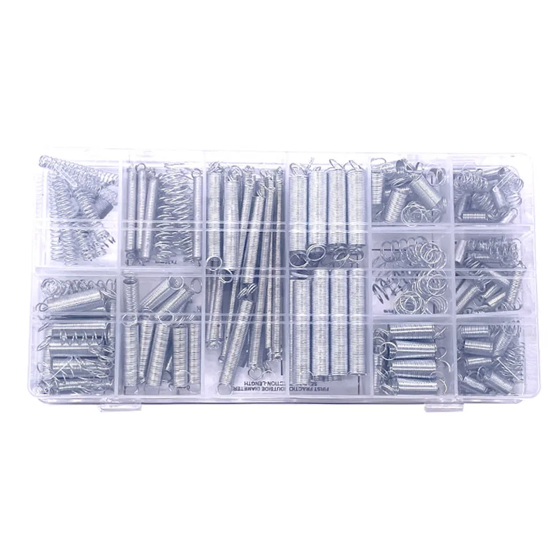 200pcs Electrical hardware compression spring tension spring kit torsion and extension spring set