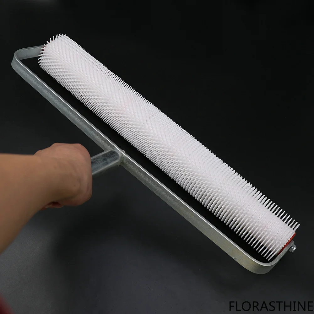 1Piece Floor Roller Self-Leveling Cement Defoaming Tools Self-leveling Scraper Defoaming Brush Roller Construction Tool