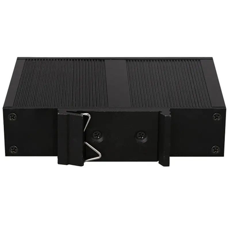 5X 5 Port 100Mbps Network Switch Ethernet Industrial Grade Switch Unmanaged Rail Type Industrial Network Splitter