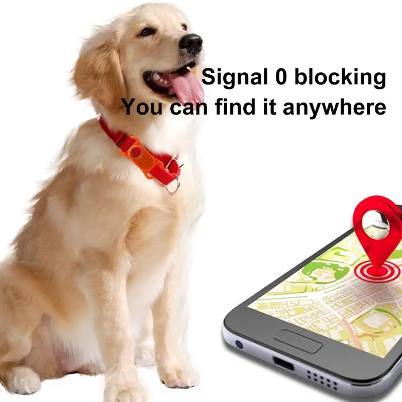 For Samsung Galaxy SmartTag2 Case Dog&Cat Tracker Cover, Silicone Protective Case for Galaxy Smart Tag 2 Holder for Pets