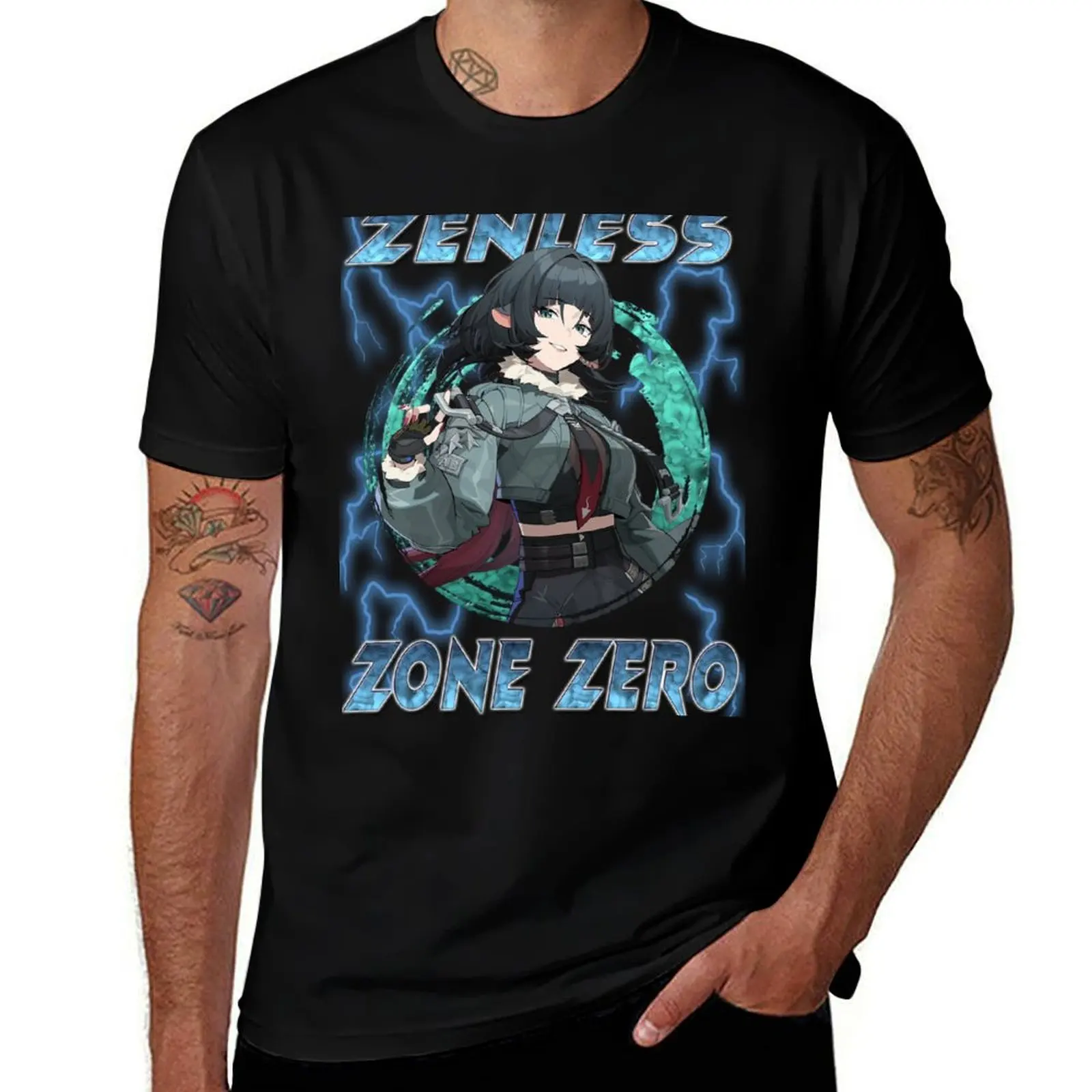 

Zenless Zone Zero - Jane Doe T-Shirt cotton t shirts high quality man tshirt funny t shirts cotton T-Shirt