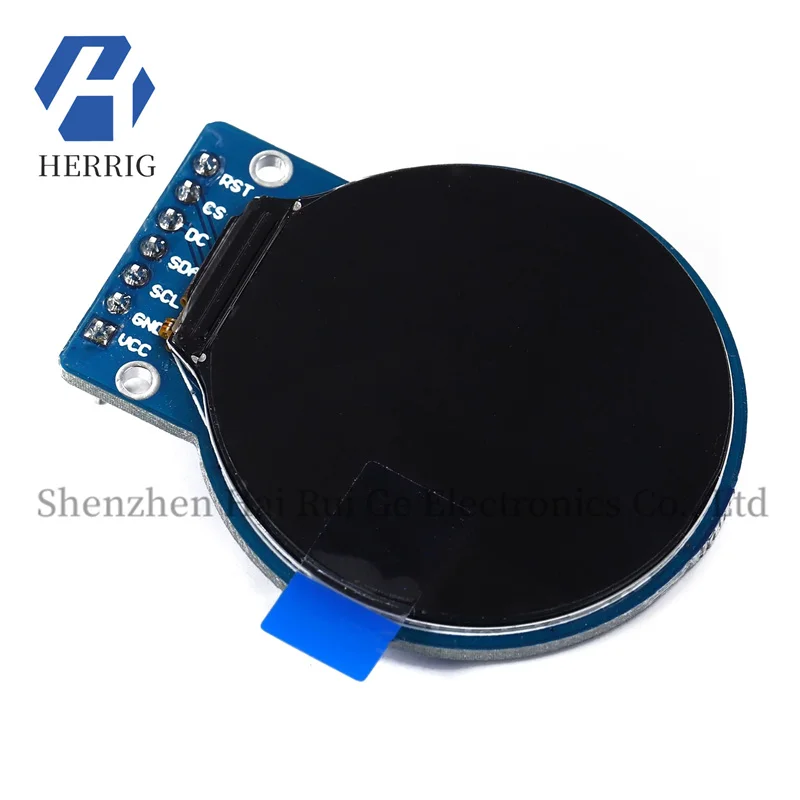 1pcs 1.28 inch round screen TFT module 240x240 HD IPS full view LCD screen