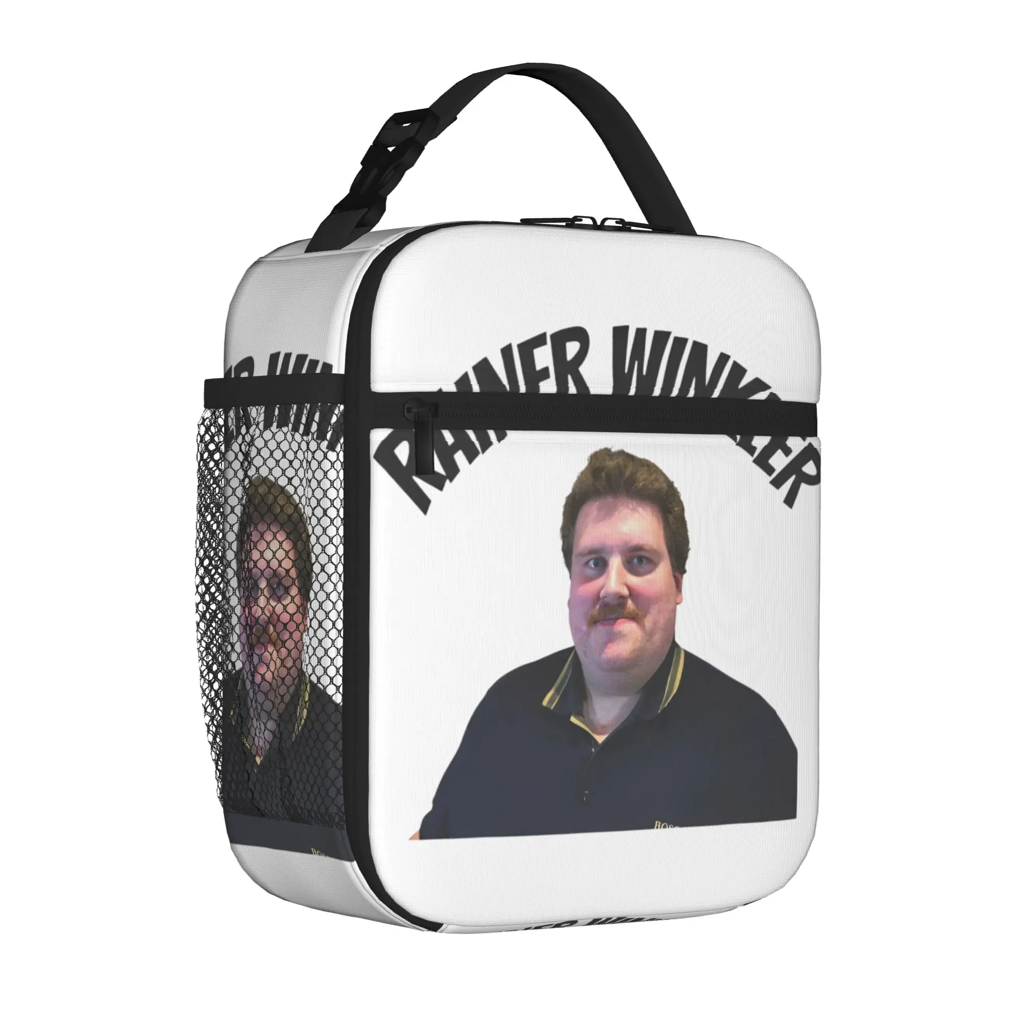 Drachenlord Rainer Winkler Tote Insulated Lunch Bag Dragon Lord Portable Food Bags Reusable Thermal Cooler Large Size Bento Box
