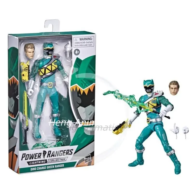 Figurki Power Rangers Lightning Collection Zeo Yellow Ranger w Kosmosie Phantom Ranger Pink Ranger Dino Charge Green Ranger