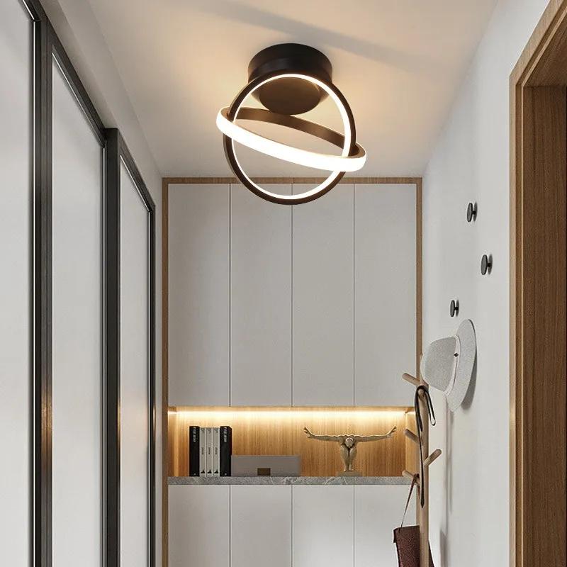 Creative entry aisle ceiling lights, modern simple corridor cloakroom stairs balcony lamps