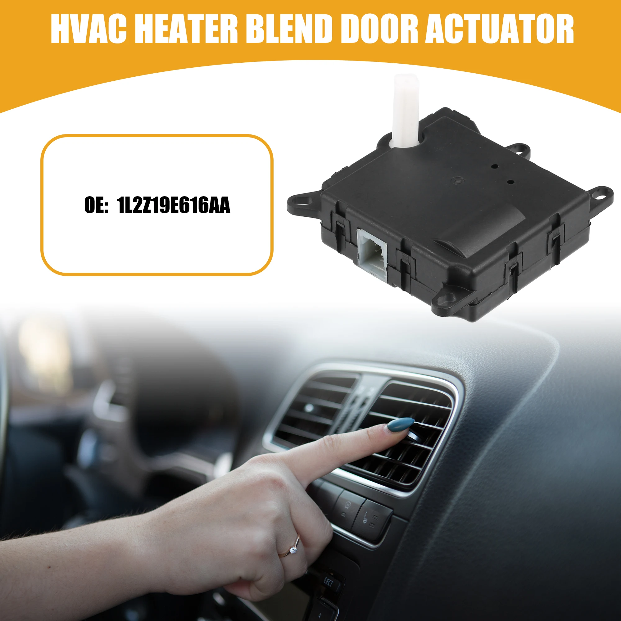 

Привод двери смеси обогревателя UXCELL HVAC No 1L2Z19E616AA для Ford Expedition 2003-2017