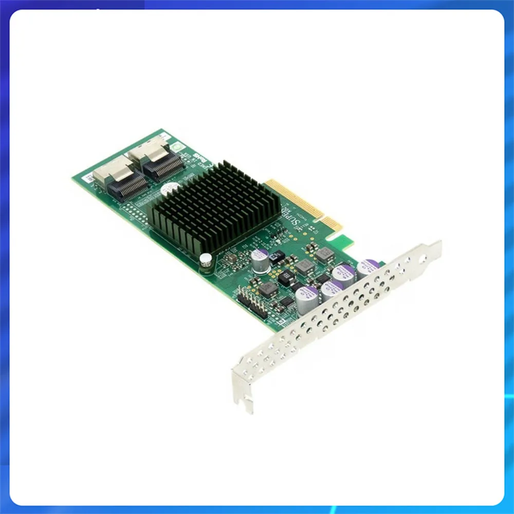 Tarjeta de matriz RAID Original para servidor AOC-S2308L-L8i PCIe 3,0, 6Gb, canal de TI, tarjeta de paso, modo JBOD, tarjeta de matriz de AOC-S2308L-L8i