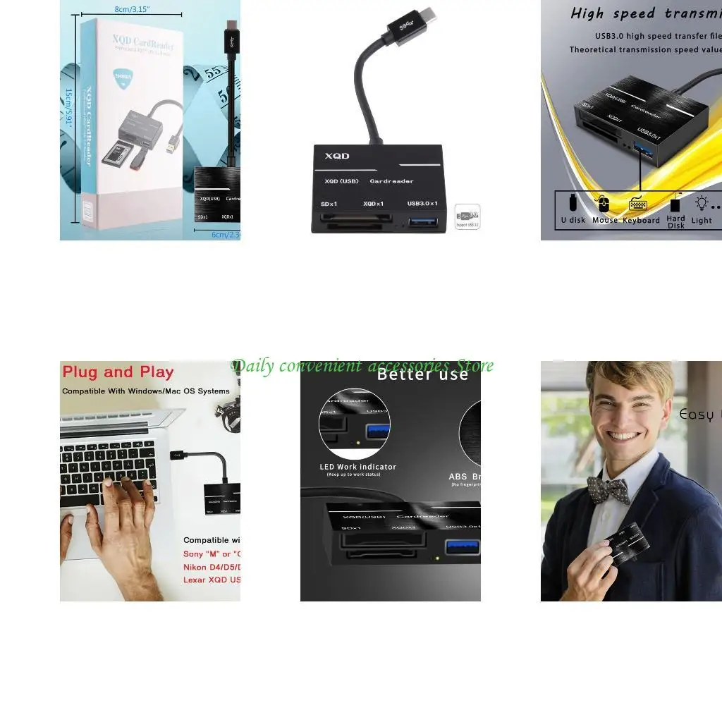 97QB Usb Xqd Card R…