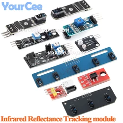 10pcs/1pc TCRT5000 IR Infrared Reflectance Sensor Obstacle Avoidance Module Tracing Sensor Tracing Module QRE1113 sensor