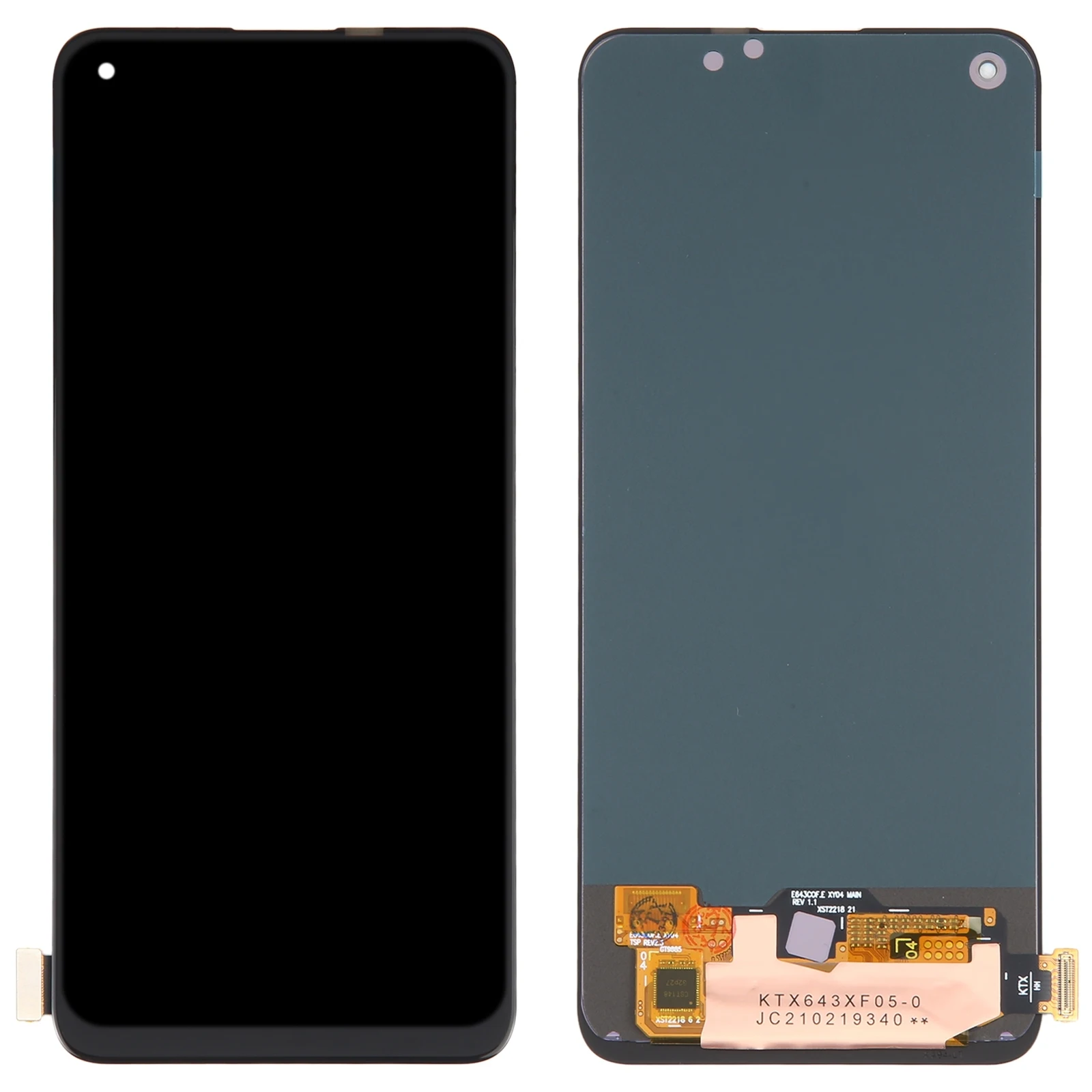 OLED LCD Screen for OPPO Reno4 SE /Reno5 Z/ Reno6 Z/ Reno5 F/ F19 Pro 4G/ A94 4G /A94 5G/ A95 5G/ Realme 8 Pro 4G/V15/X7/ Q2 Pro