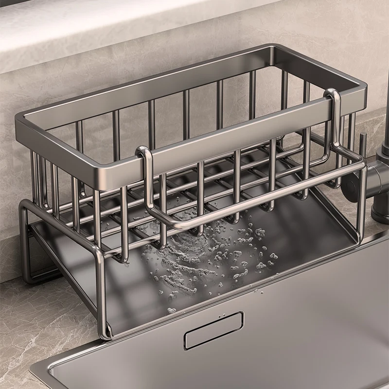 kitchen-sink-dishcloth-drainer-rack-faucet-steel-wool-storage-shelf-utensil-storage-organizer-dishwashing-essential