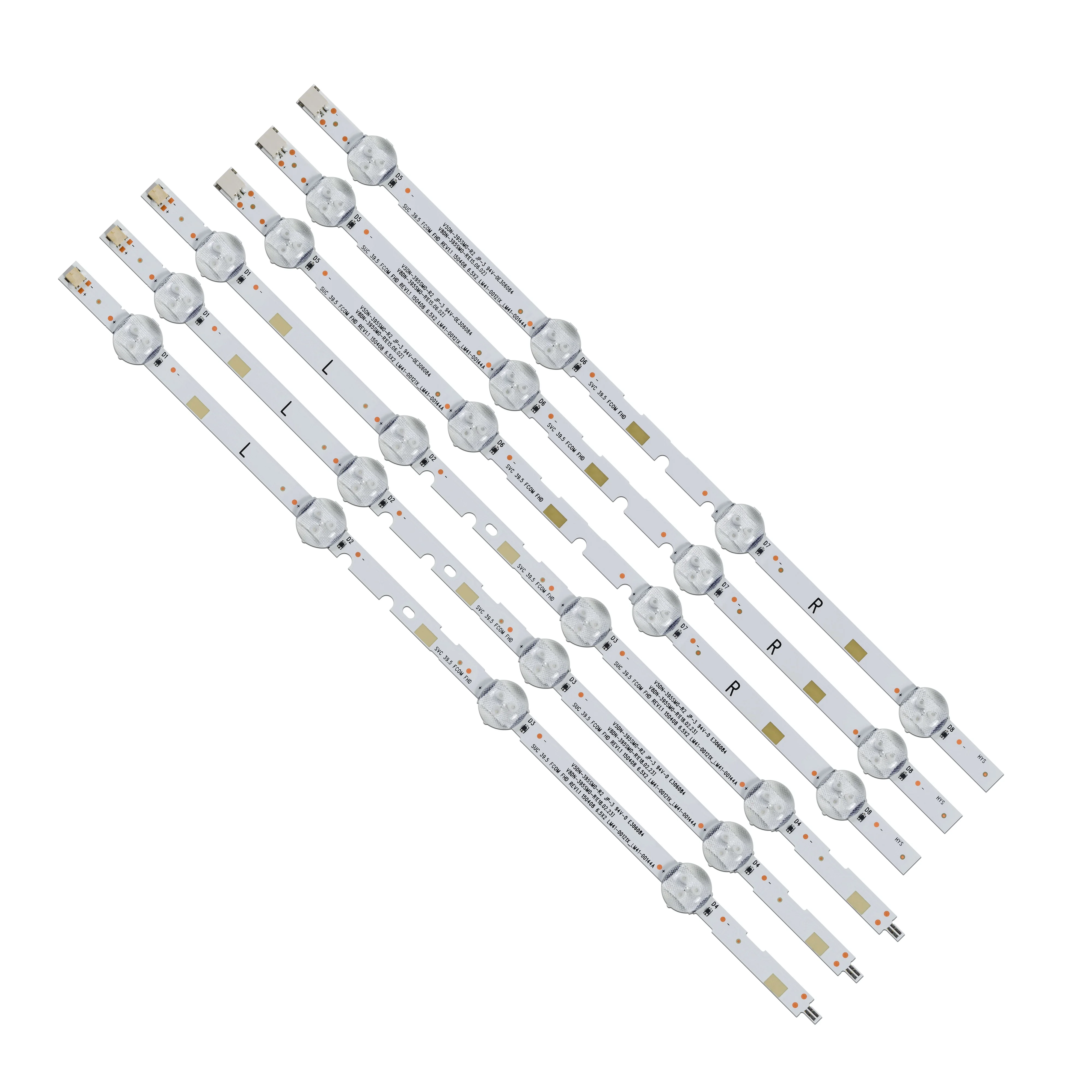 

LED backlight strip 8lamp For 40 SVC 39.5 FCOM FHD 37622A CY-JJ040BGNV6H UN40M5300 UE40J5005 UN40M5300AFUE40J5270AU UE40J5005AK