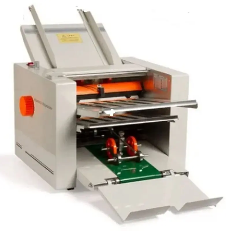 Automatic Paper Folding hine with 2 Folding Trays 310x700mm New Paper Folder hine for Office Use