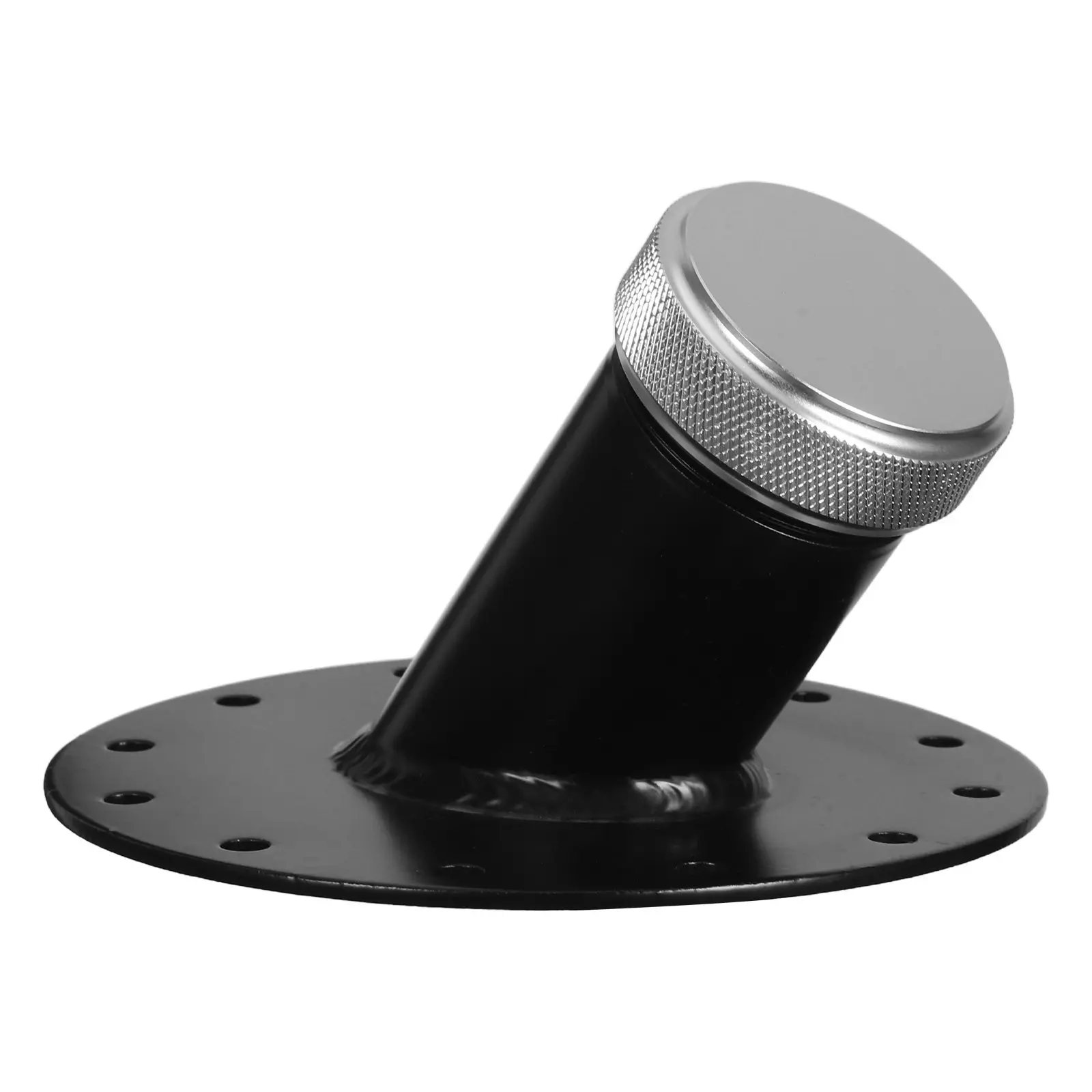 

Aluminum Alloy Gas Tank Cap Universal 45 Degree Neck 12 Explosionproof Metal Fuel Filler Covers for Cars Trucks