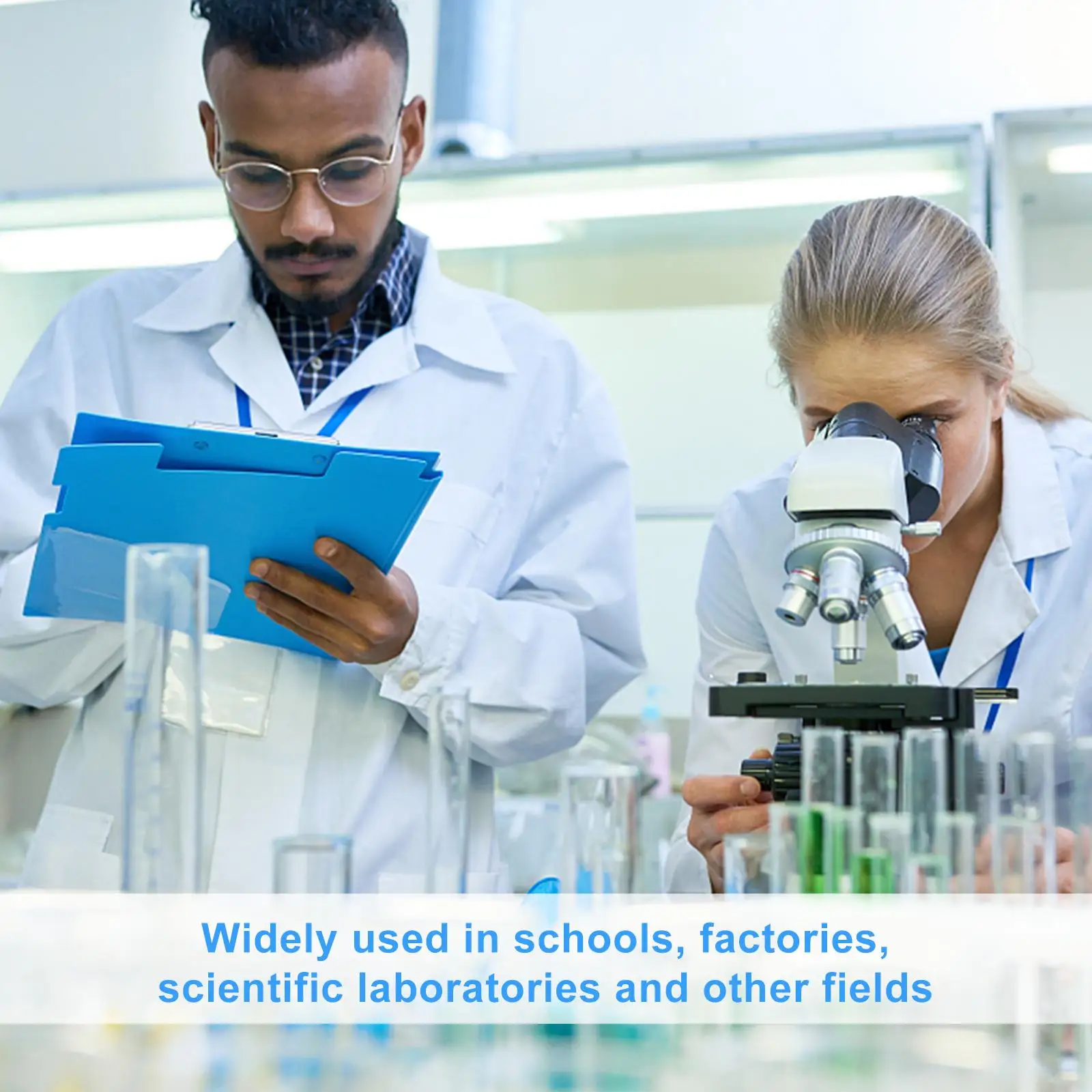 12 hole Tube Rack for Laboratory Tube Holder 10ml Tubes Holder Laboratory ganizer PMMA Material Two tier Design